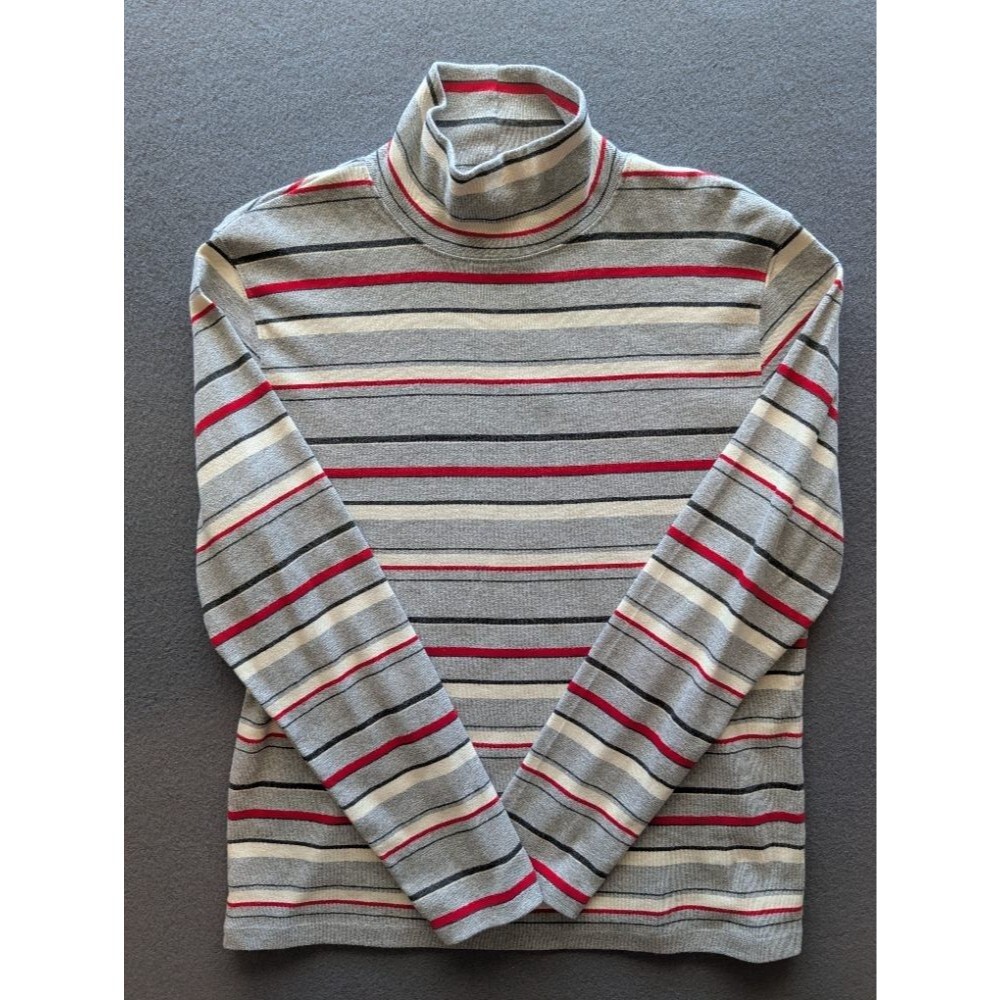 Pendleton Women's Large Turtleneck Shirt Heather Grey